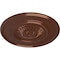 Ekena Millwork Large Floral Ceiling Medallion, Hand-Painted Copper Penny, 41 1/8"OD x 2 1/2"P CM41FLCPS - alternate 4